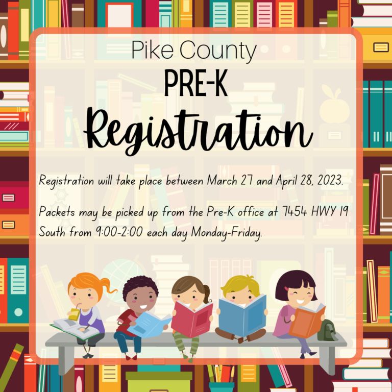 PreK Registration Pike County Primary School